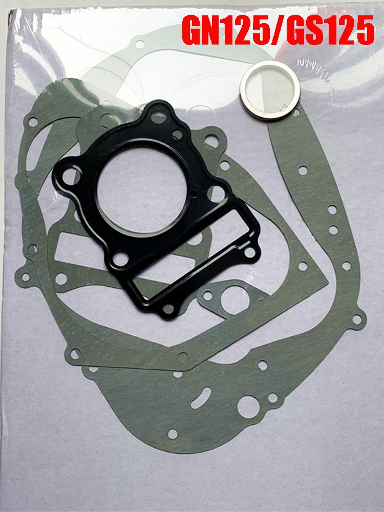 

Полный комплект прокладок для мотоцикла Suzuki Haojue Jingcheng Qinqi GN125 GS125 HJ125 EN125 HJ125-7/K QS125, комплект прокладок картера двигателя
