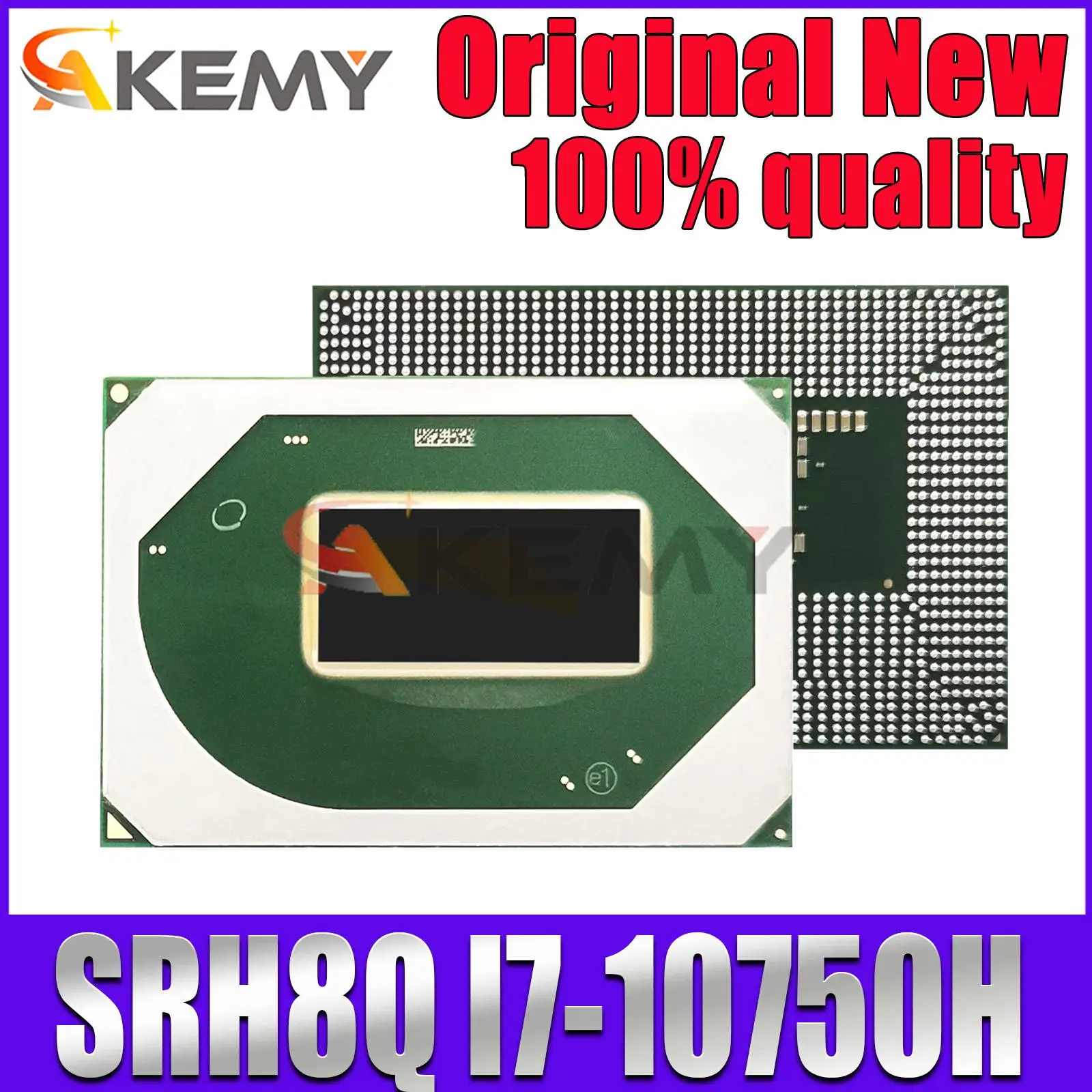 100% новый I7 10750H SRH8Q I7-10750H BGA чипсет