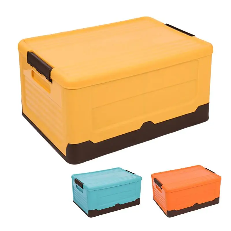 Складной ящик для хранения портативные штабелируемые универсальные ящики