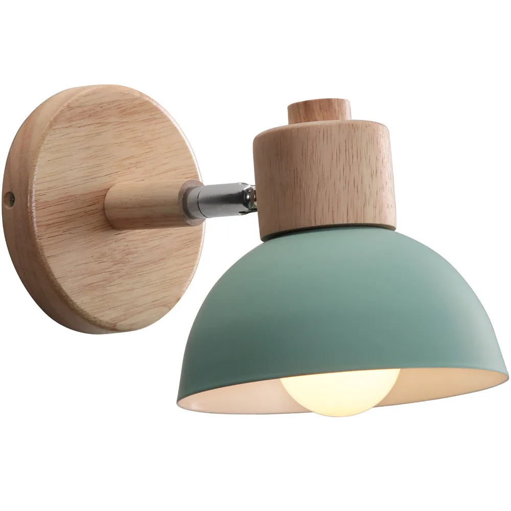 

Настенные светильники SIKEBOTE деревянные