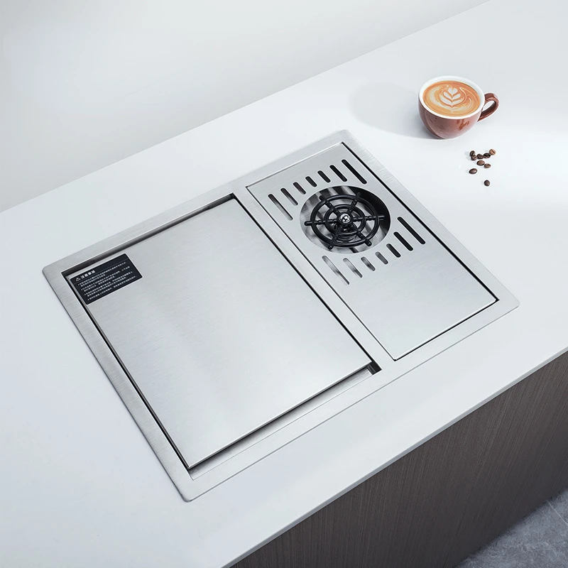 Кухонная раковина из нержавеющей стали 304 с одной чашей для бара утолщенным дном