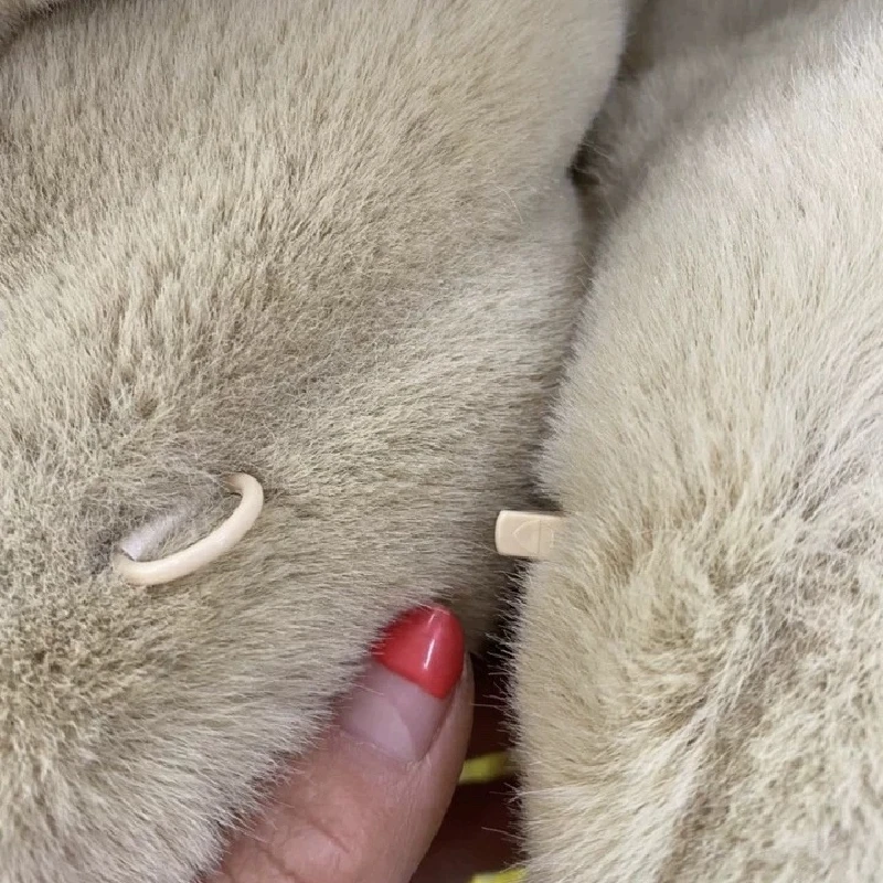 Faux Fur Coat Office Lady Pockets Autumn Winter Jacket Women 2022 Thick Warm Rex Rabbit Fur White Tops Fashion Famale Clothing