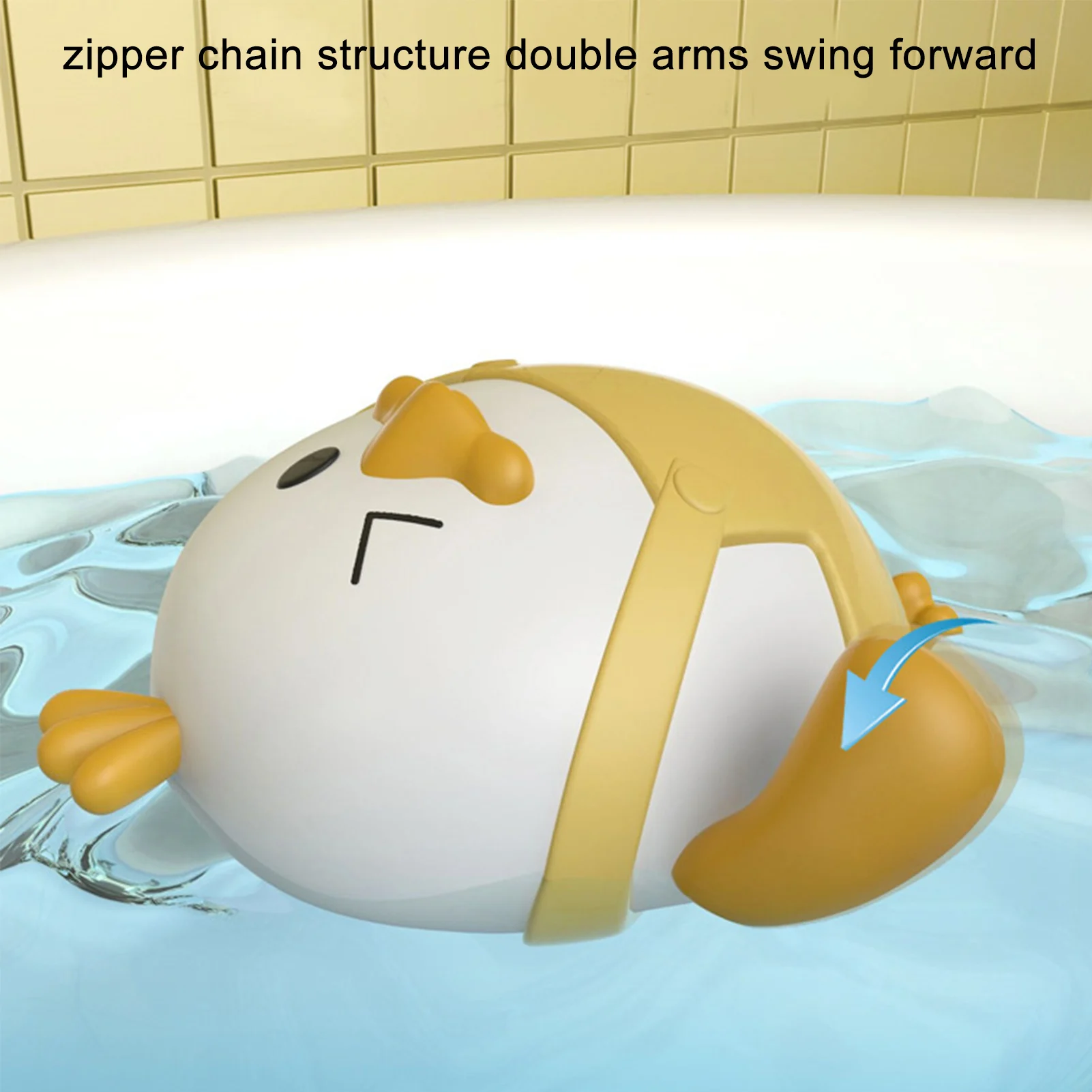 Bathroom Bath Shower Baby Clockwork Swimming Children Play Water Duck Bath Toys Bathing Bathtub Toys For Kid