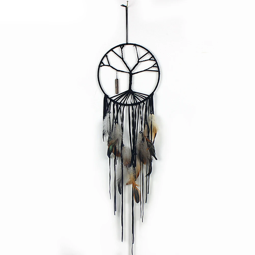 

Indian Style Dreamcatcher Handmade Decorations Feather Dream Catcher Wall Hanging Ornaments For Home Bedroom Wedding Supplies