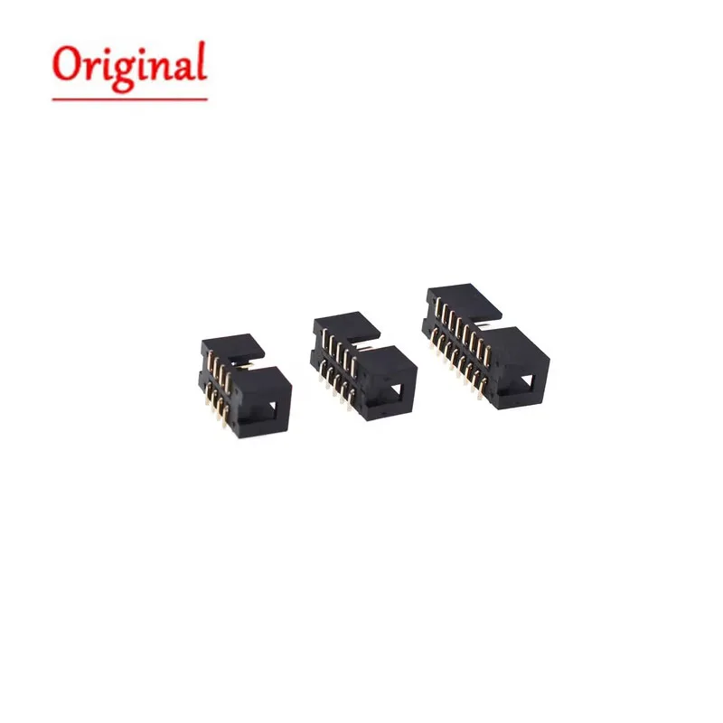 Разъемы SMD IDC JTAG 10 шт. DC3 6P 8P 10P 12P 14P 16P 20P 26P 30P 34P 40P 50P 2 54 мм