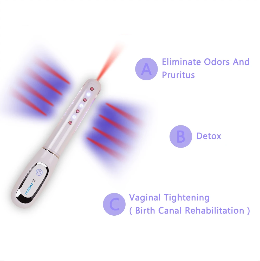 

LASTEK Мягкая Лазерная подтягивающая вагинальная Омолаживающая палочка для женского здоровья медицинское устройство с синей светодиодной подсветкой машина для сужения влагалища