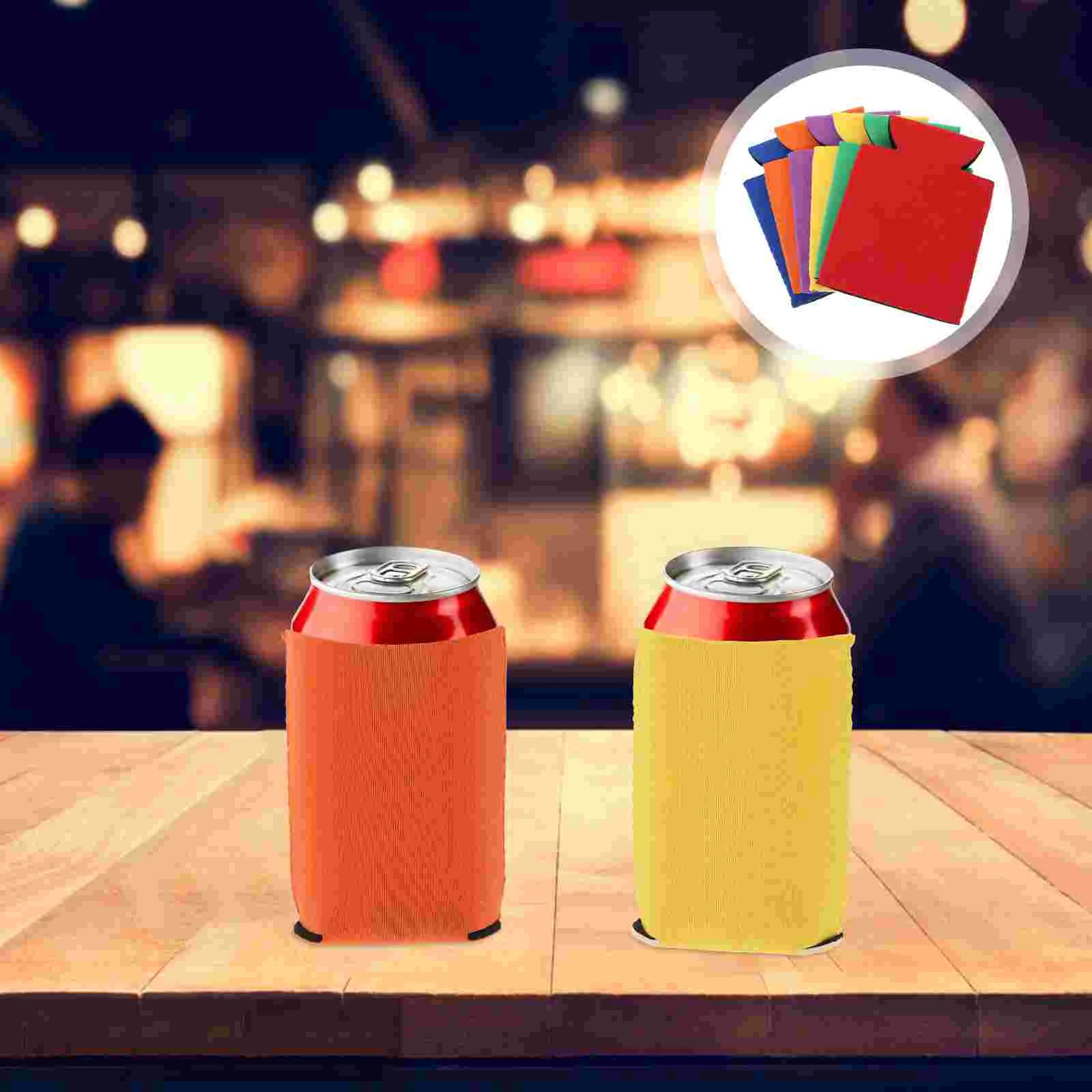 

Can Sleeves Beer Sleeve Bottle Cooler Cover Soda Coolers Neoprene Covers Drinks Coolies Cold Beverage Holder Water Drink