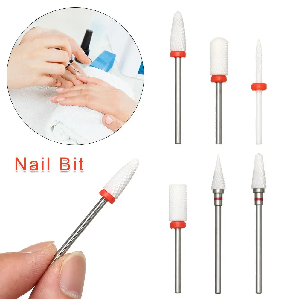 

Nail Art Tools Rotate Burr Pedicure Nail Ceramic Nail Drill Bits Milling Cutters Nail Cutter Nails Files