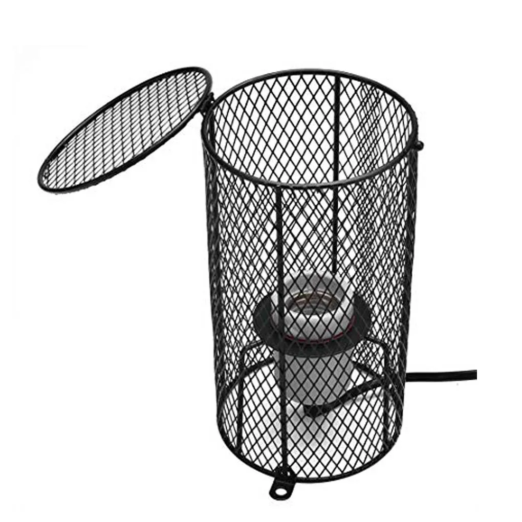 

Керамическая лампа-абажур для рептилий, с защитой от ожогов