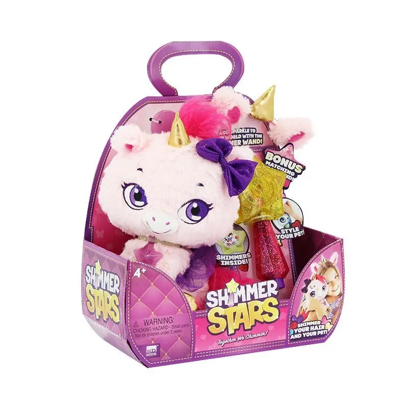 Подлинная принцесса-сюрприз с единорогом креативная волшебная плюшевая игрушка