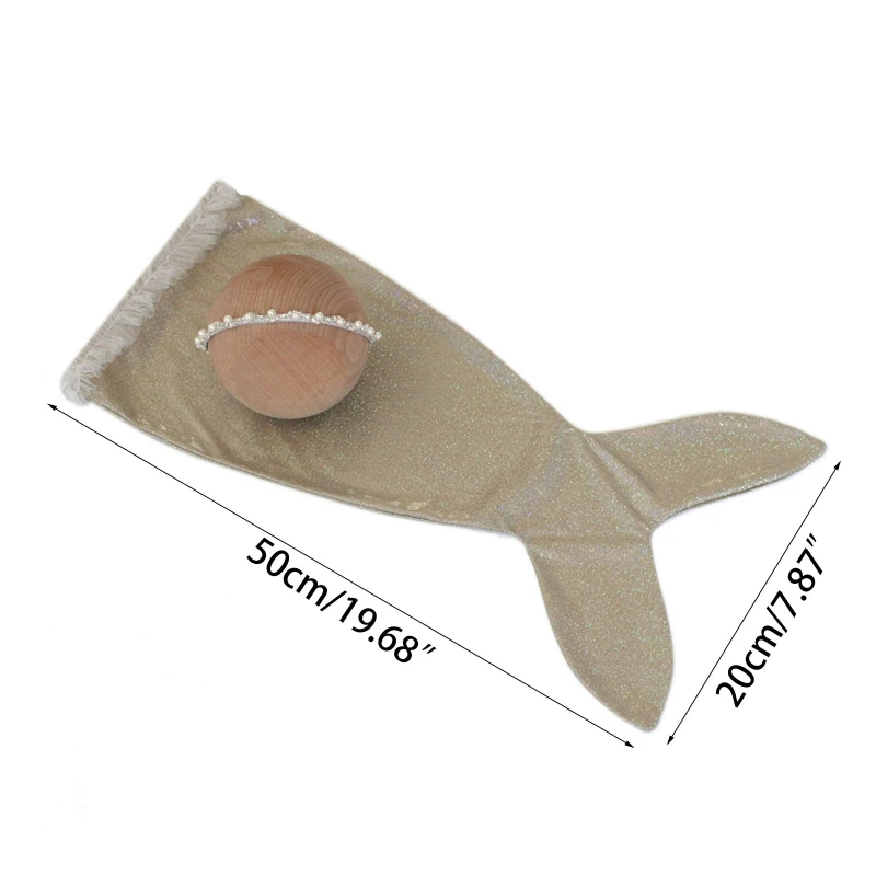 

Baby Photography Costume Set Newborn Photo Props with Beads Headbands