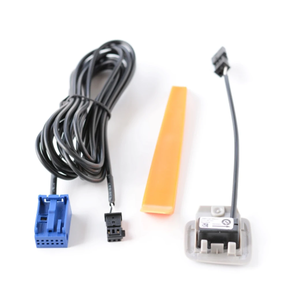 

1pc Bluetooth-Compatible Microphone Cable With Cover Plate For BMW E90 E84 X1 Professiona Radio Car Electronics Accessories