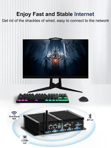 Мини-ПК VENOEN Core i7 8550U 32 ГБ