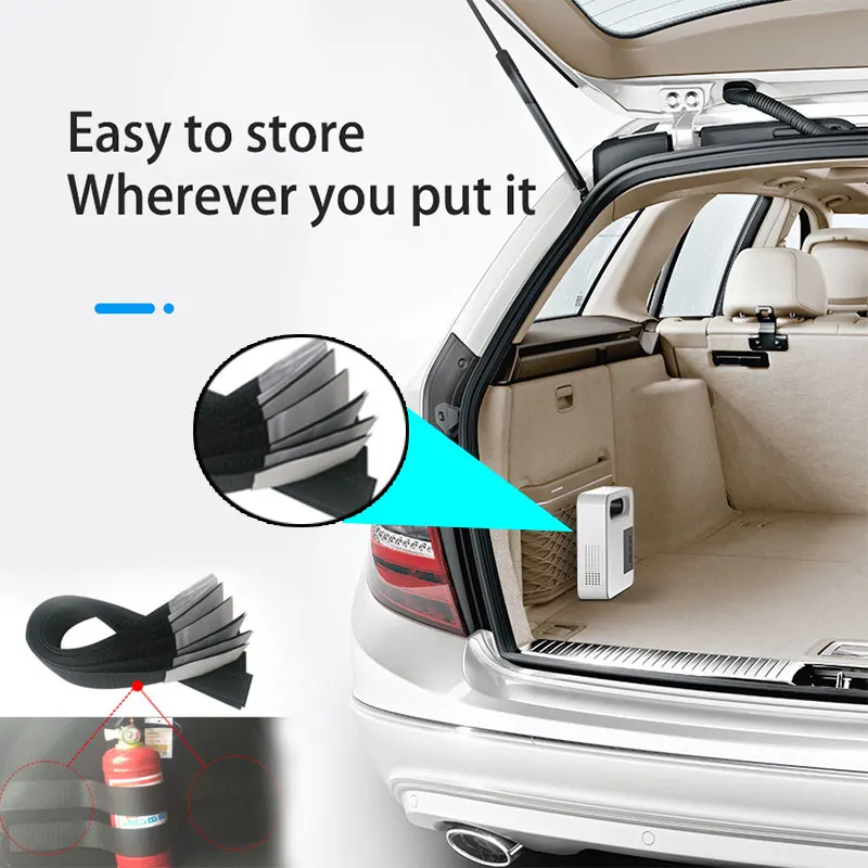 EAFC 12 В мини автомобильный воздушный компрессор насос для шин надувной автомобиля