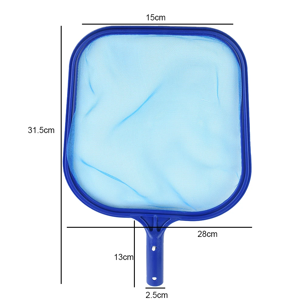 

Pool Cleaning Tools Leaf Skimmer Bule Debris Cleaning Fish Koi Pond Spas For Swimming Pool Leaf Skimmer Mesh Net