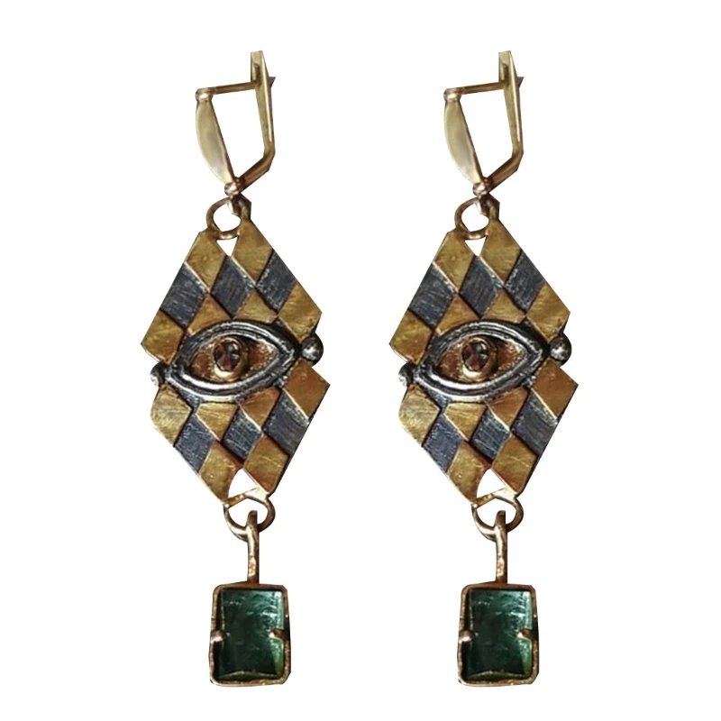 

Drop Earrings Geometric Earrings Pierced Earrings Dangle Earring Pendant Earring