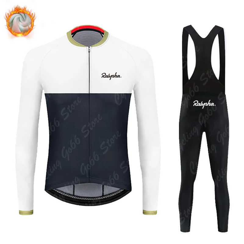 

Зимняя Теплая Флисовая одежда для велоспорта Ralvpha 2022, комплект из Джерси для гоночного велосипеда, велосипедная одежда для горного велосипеда, одежда для велоспорта