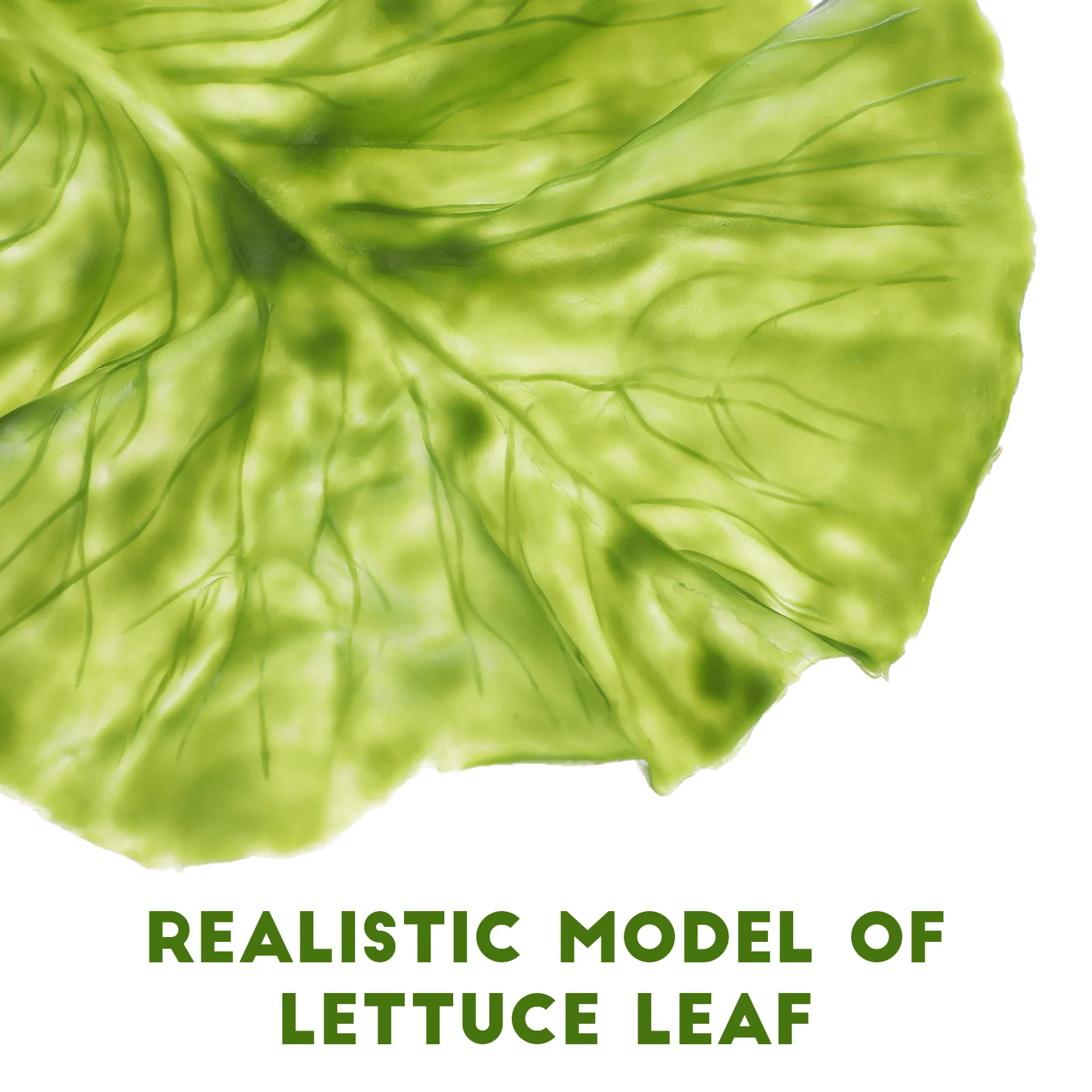 3 шт. имитация капусты овощей салата листья украшения для детского сада ПВХ