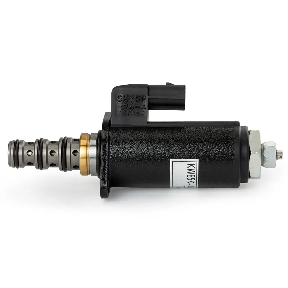 Фото YN35V00050F1 KWE5K-31/G24DB50 G24DA50 для Kobelco SK200-8 SK210-8 SK330/350-8 пилотный электромагнитный клапан электромагнитного клапана гидравлического насоса №3