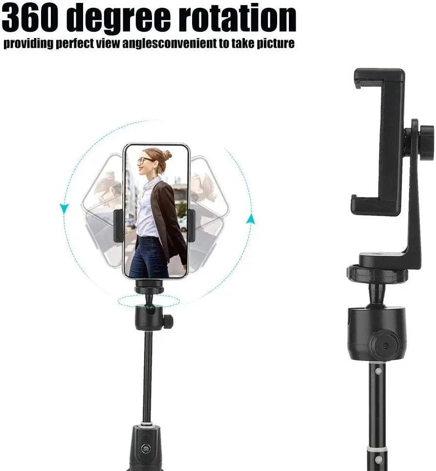 

Tripé para bastão de selfie 2 em 1 Suporte profissional multifuncional portátil para bastão de selfie de Bluetooth para tel