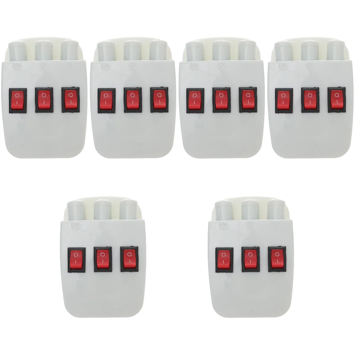 

6 Pc Teaching Instrument Puzzle Toys Three-way Semiconductor Physical Tool Plastic School