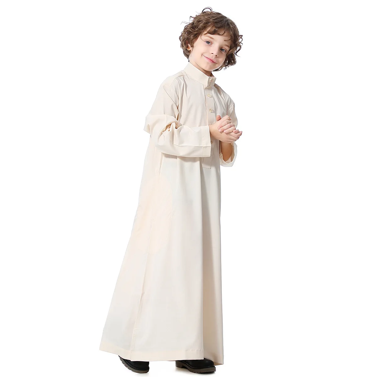 Boy's robe Muslim Summer Clothing 2022 Fashion Islamic Red Jubba Thobe Evening Party Malaysia Ramdan And Eid Platt Indian Kaftan