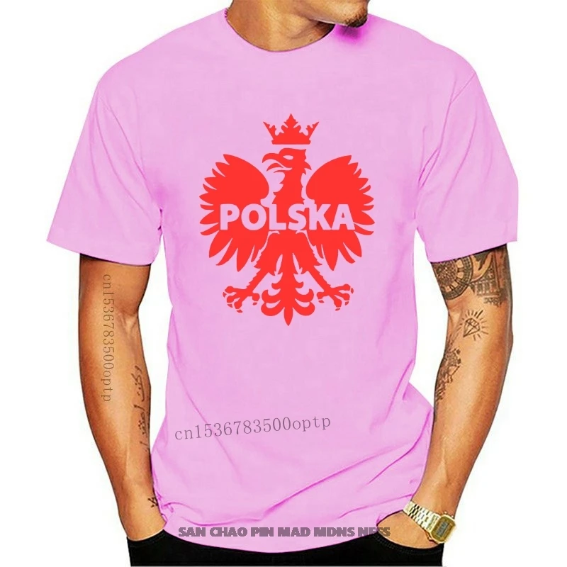 

Men tshirt Poland Polska Crowned Eagle T Shirt and Stickers T Shirt Printed T-Shirt tees top
