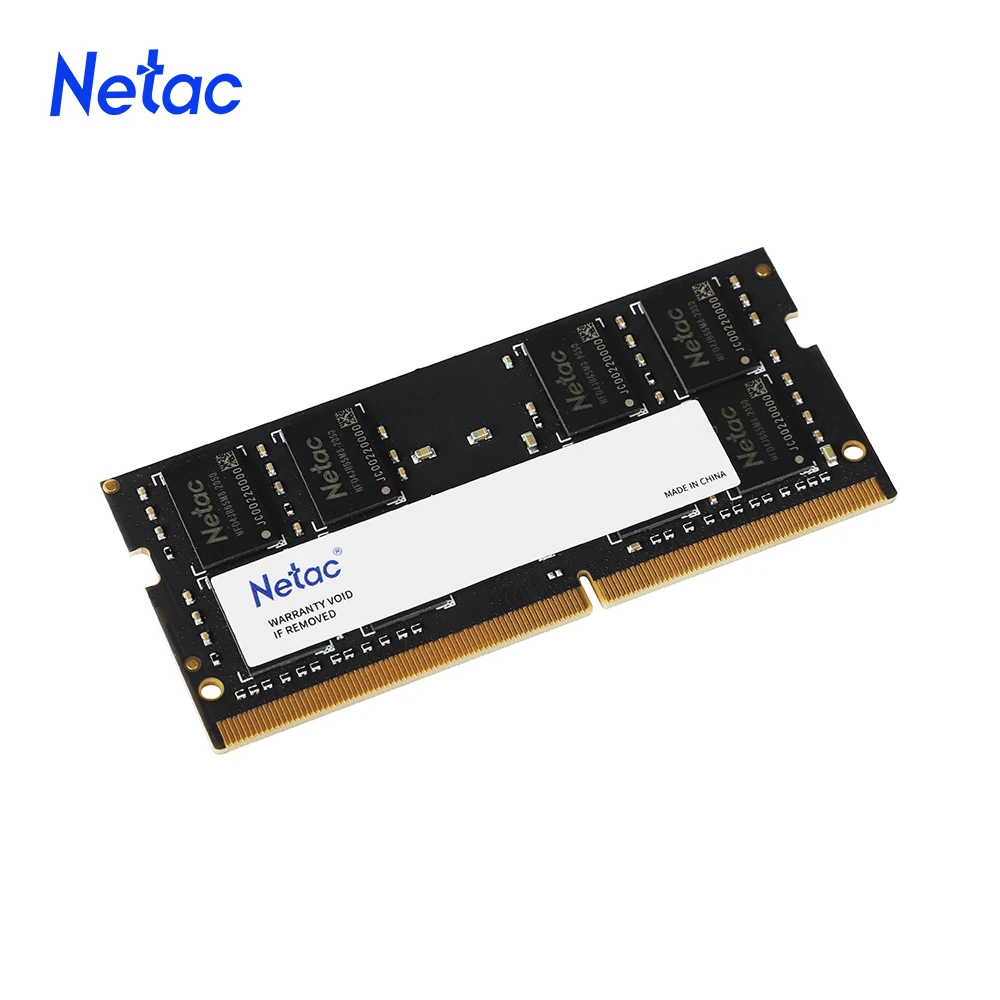 Оперативная память Netac DDR4 DDR3L 3200 МГц 2666 оперативная Память ОЗУ 4 ГБ 8 16 SODIMM DDR3 1600