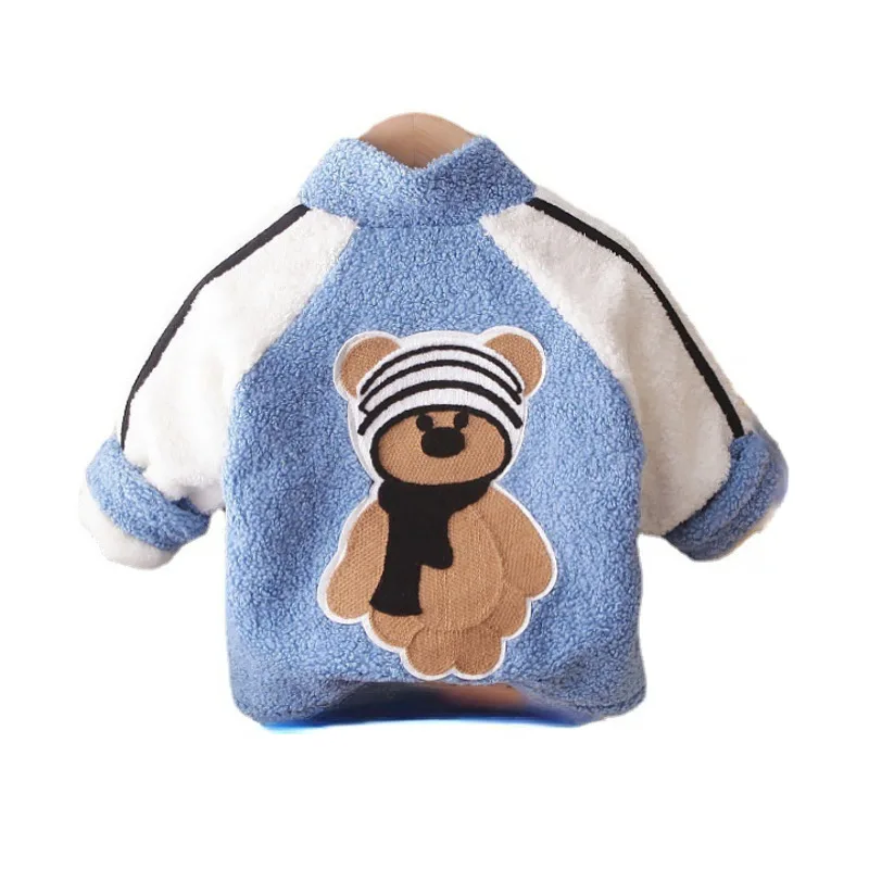 

New Winter Kids Coat Baby Clothes Children Boys Girls Fashion Cartoon Thick Warm Jacket Toddler Casual Costume Infant Sportswear