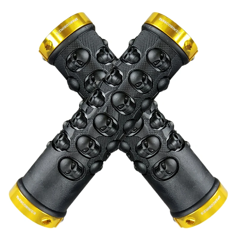 

Propalm Bicycle Grips Anti-Skid Comfortable Rubber Bike Handlebars Grips Mountain Road Bike Handle Bar Grips