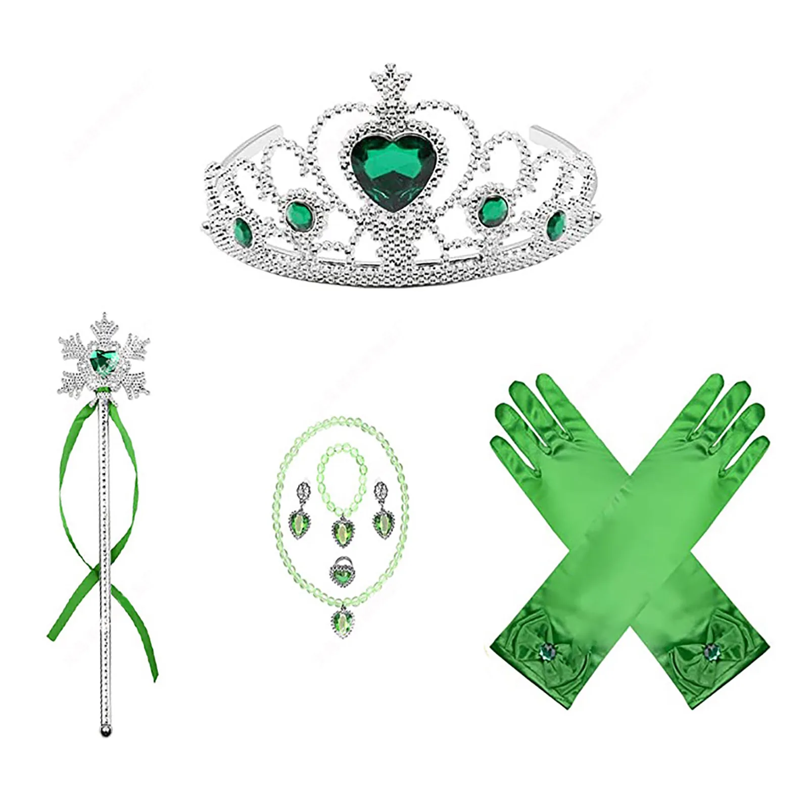 Набор Костюмов принцессы на День Святого Патрика костюмы Св. Ювелирный Комплект