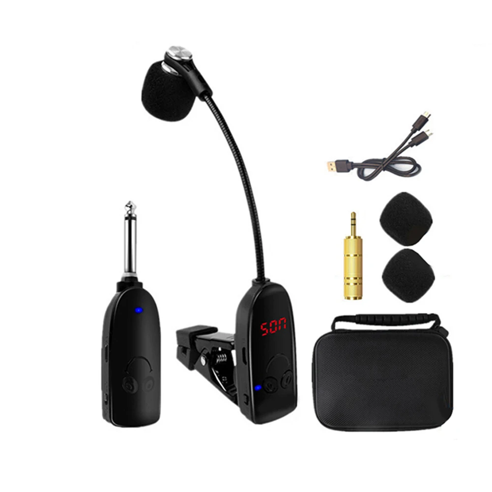 1 шт. Профессиональная UHF Беспроводная система микрофона металлическая