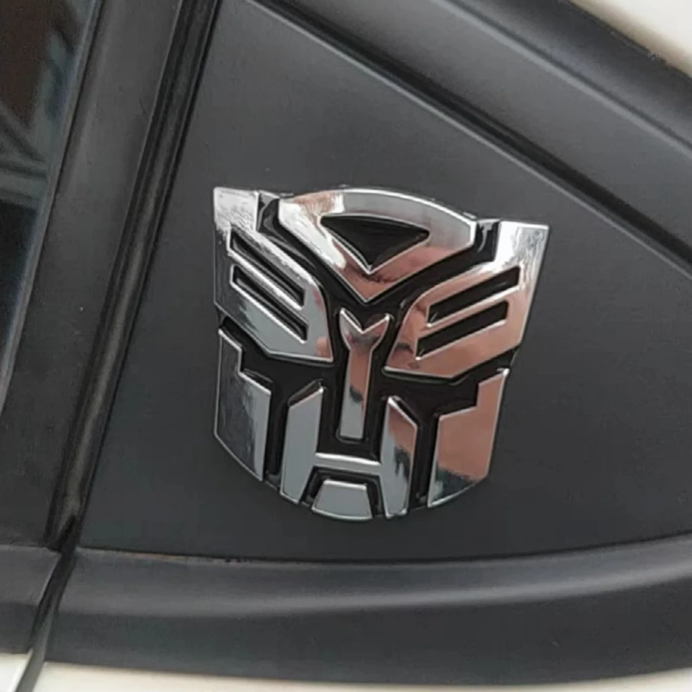 3D металлические трансформеры эмблема логотип автомобильная наклейка