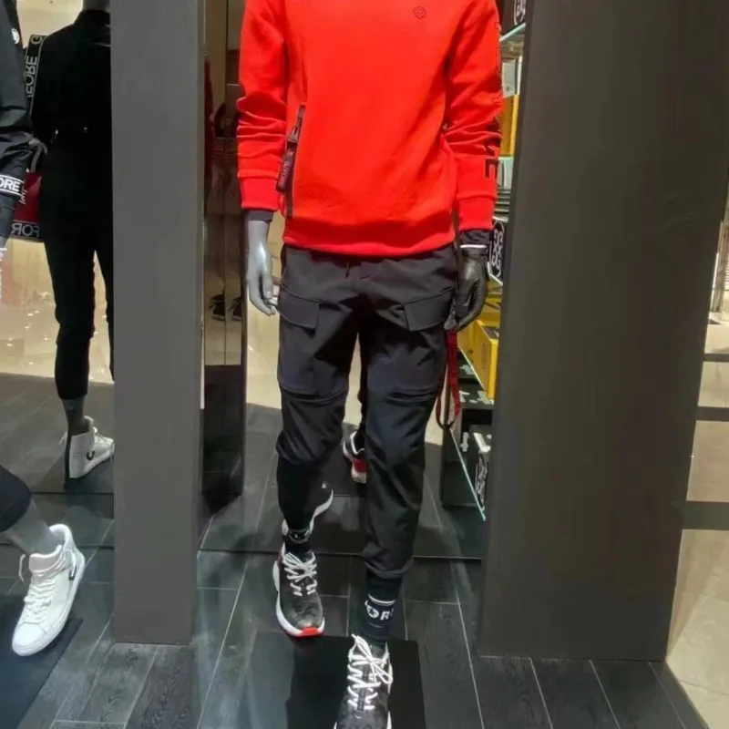 2022 Mens Fashion Joggers Sports Pants Casual Cotton Cargo Pants Gym Sweatpants Trousers Mens Long Pant