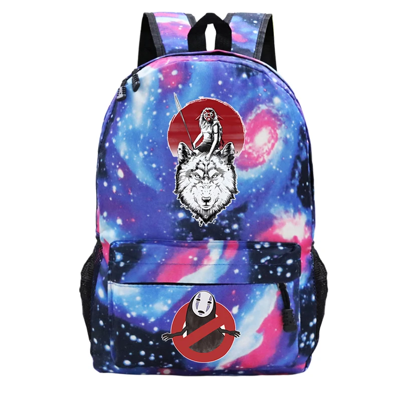 

Anime Hayao Miyazaki Bagpack Student Cartoon Schoolbag Japan Manga Kawaii Backpack Fashion Sac A Dos Teen Outdoor Zipper Bookbag