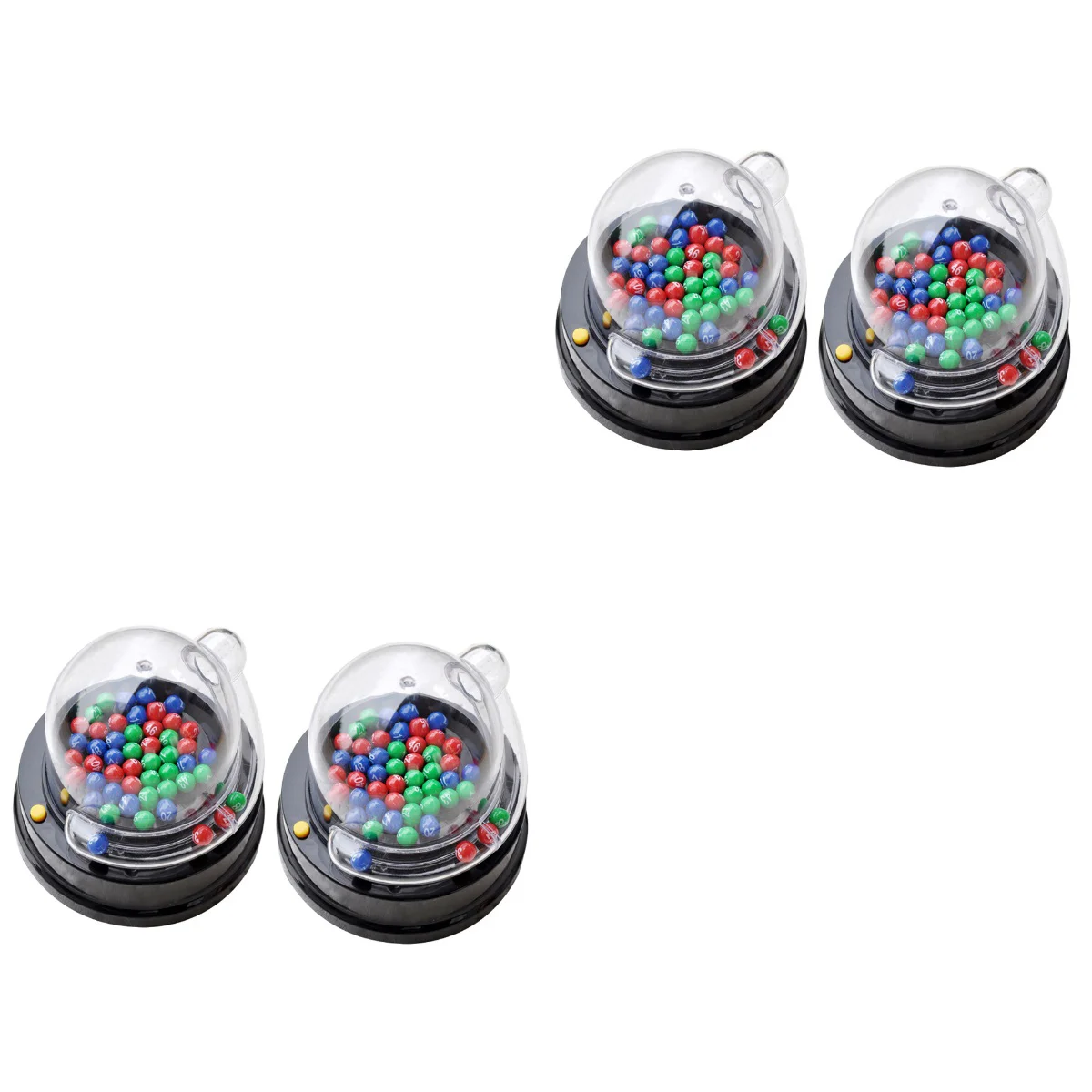 

4 Sets Electric Lottery Machine Lotto Games Machine Jackpot Machine Party