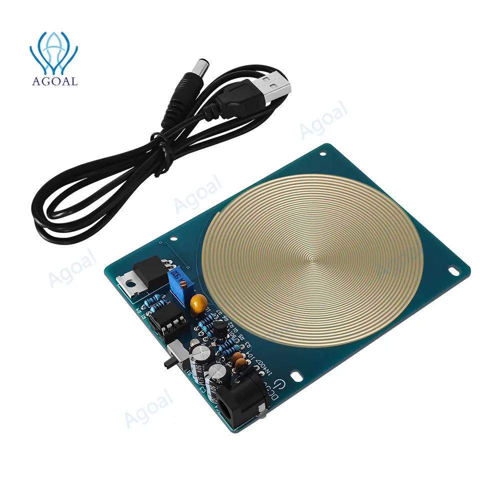 

Постоянное напряжение 5 В, 7,83 Гц, сверхнизкочастотный импульсный генератор Шуманна, резонансный генератор импульса Шуманна