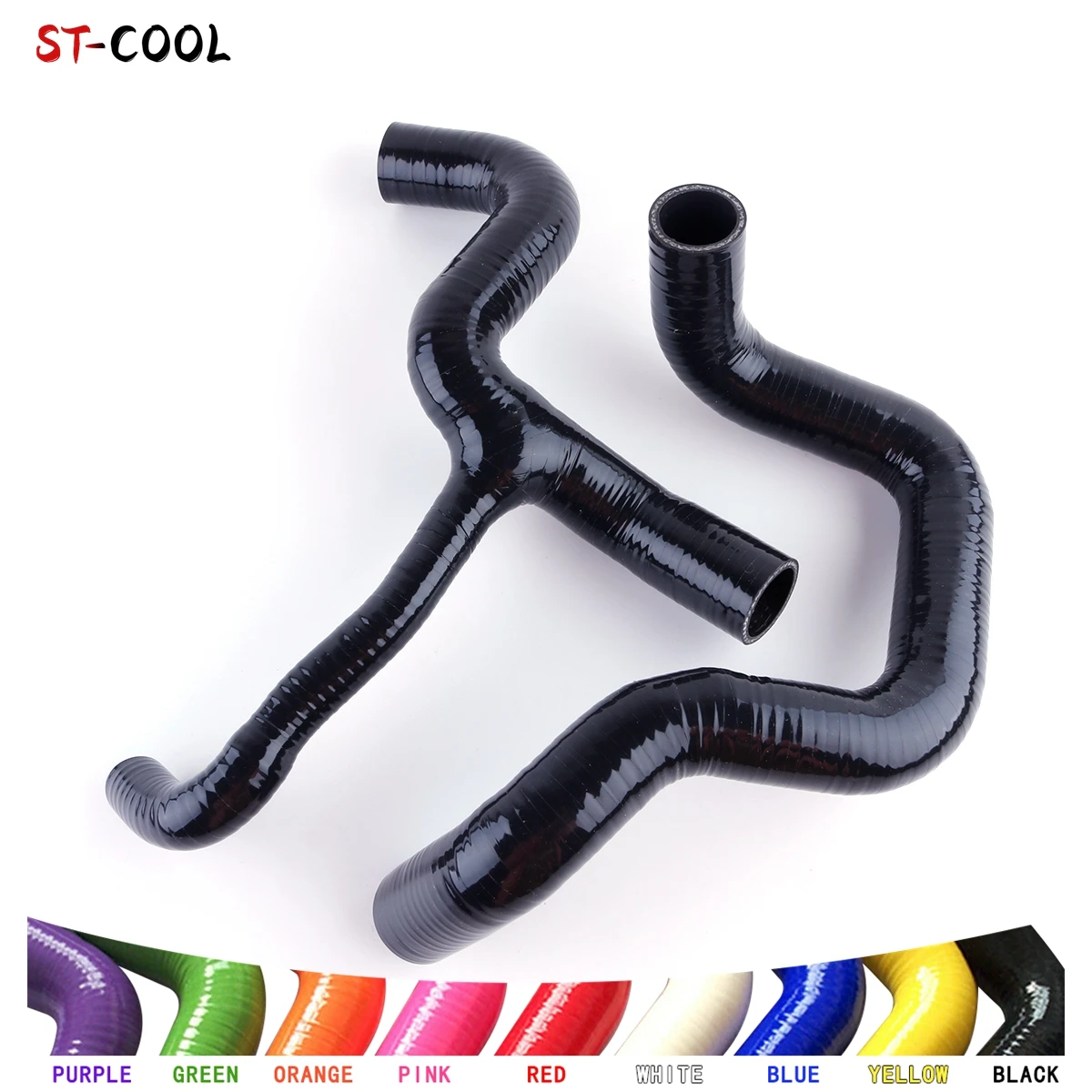 Силиконовый шланг радиатора для Ford Focus ST170 MK1 ST 2002 2003 2004 2 шт. 10 цветов
