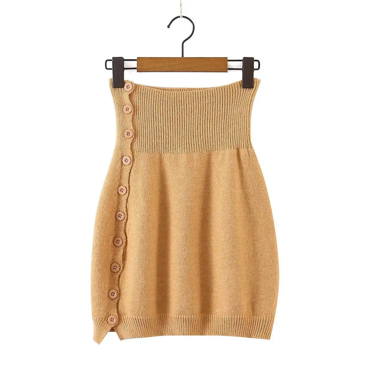 

2022 07 New Spring Summer Women Female Sexy Polyester Brand Skirt