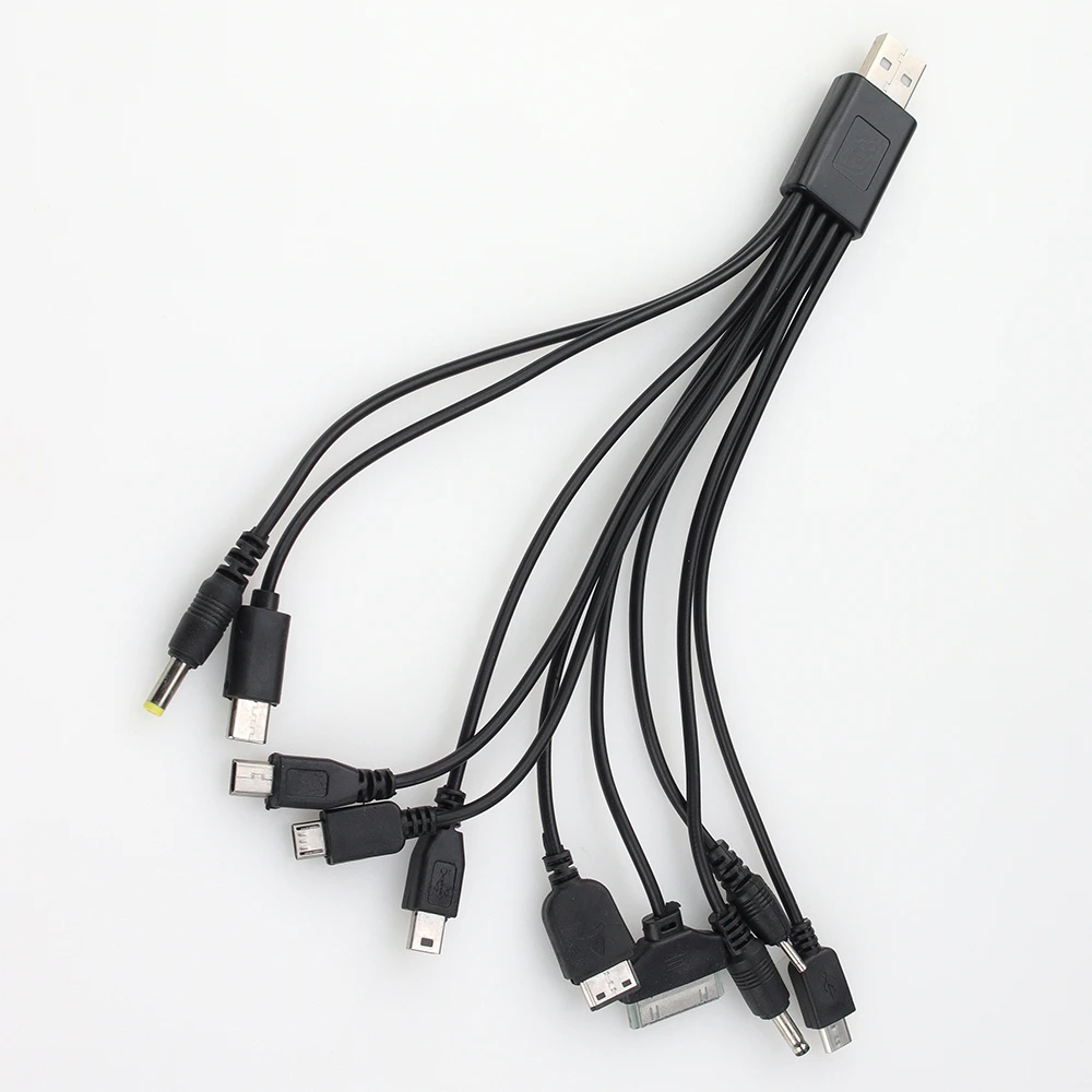 

Универсальный многофункциональный зарядный USB-кабель 10 в 1, 50 шт.