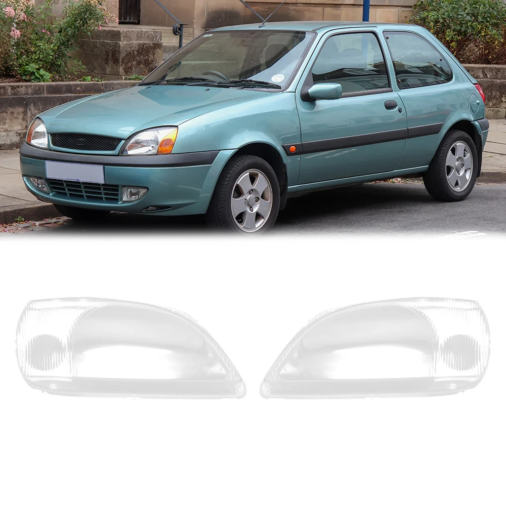 

For Ford Fiesta 2003 2004 Right Headlight Shell Lamp Shade Transparent Lens Cover Headlight Cover