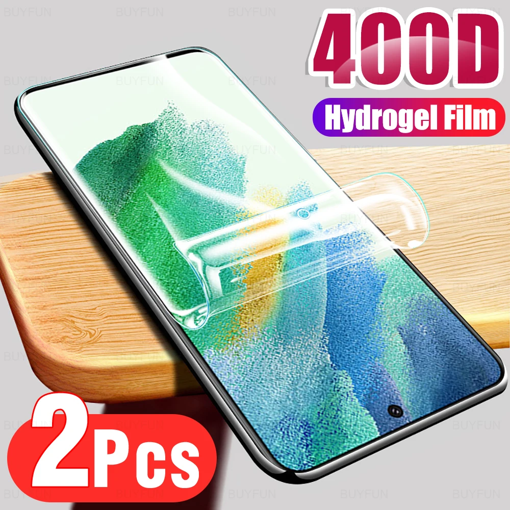 

2 шт., Гидрогелевая Защитная пленка для Samsung Galaxy S21 FE 5G S21FE S 21 F E