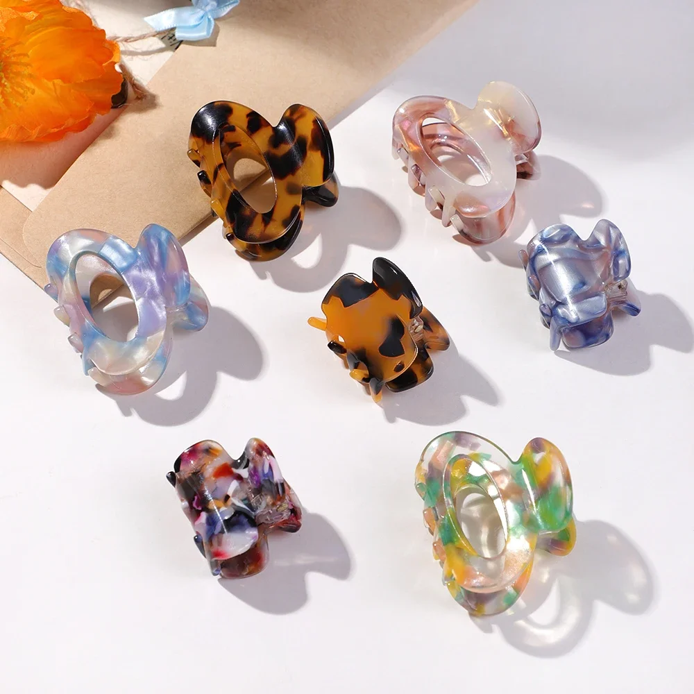 3 шт. ацетатный ретро-заколка на затылке половина завязывания волос верхняя