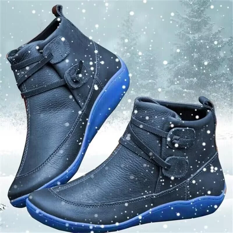 

Women Boots Ankle Boots Roman Pointed Casual Booties Spring Autumn Women Leather Boots Ladies Casual Shoes Botas Femenina