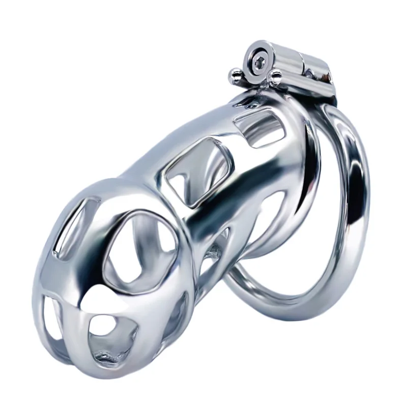 Клетка для мужской виргинности NUUN из нержавеющей стали с непрерывным дизайном