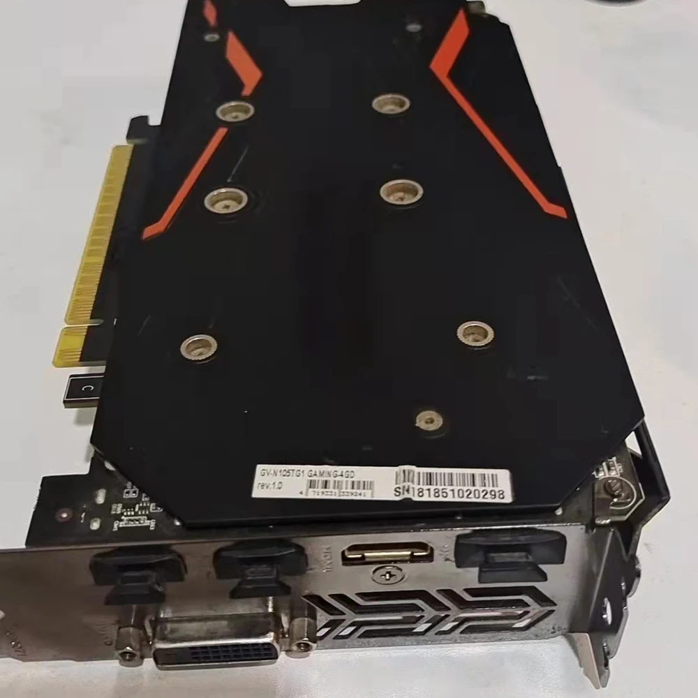 GTX1050 4 Гб GTX 1050Ti G1 игровая 4G для видеокарты Gigabyte 128bit GDDR5 7008 МГц 300 Вт видеокарта