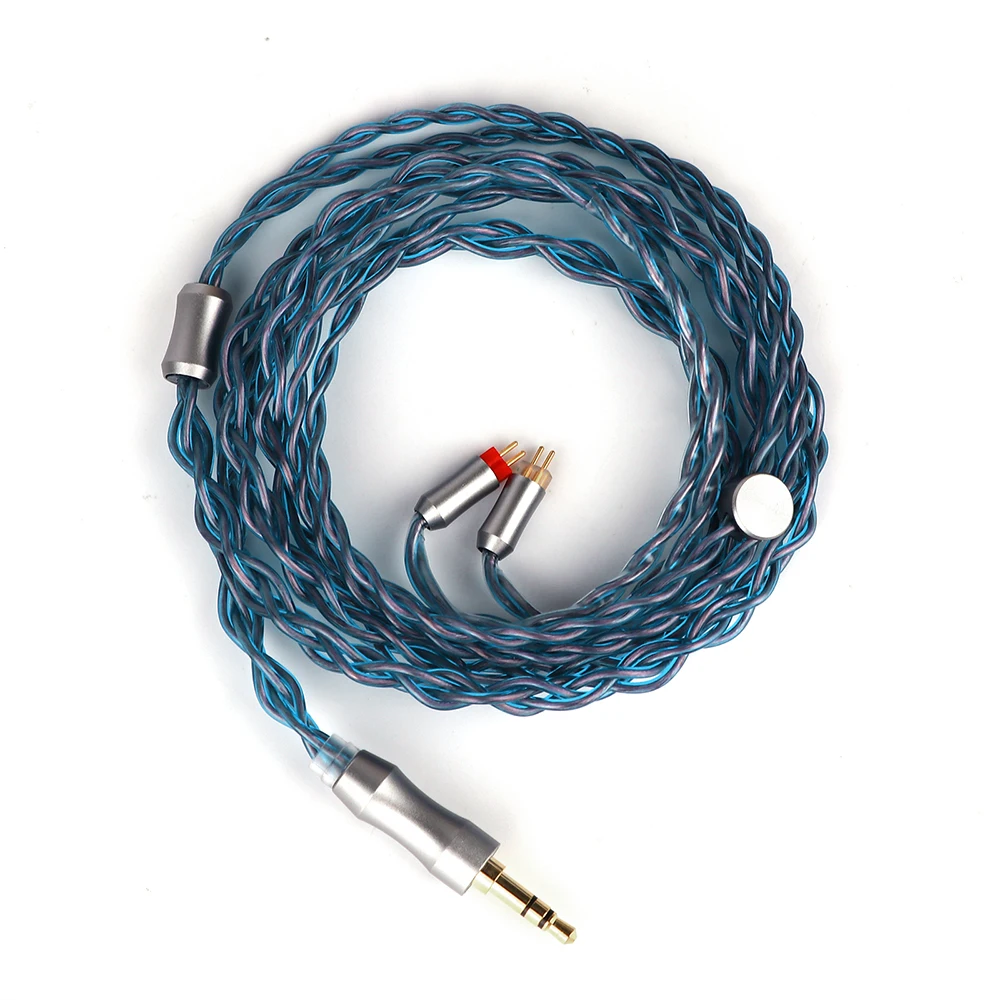 

Обновленный 4-жильный Hi-Fi кабель для наушников Tripowin Altea 6N OCC Litz, 26 AWG, высокочистые монокристаллические медные провода для наушников