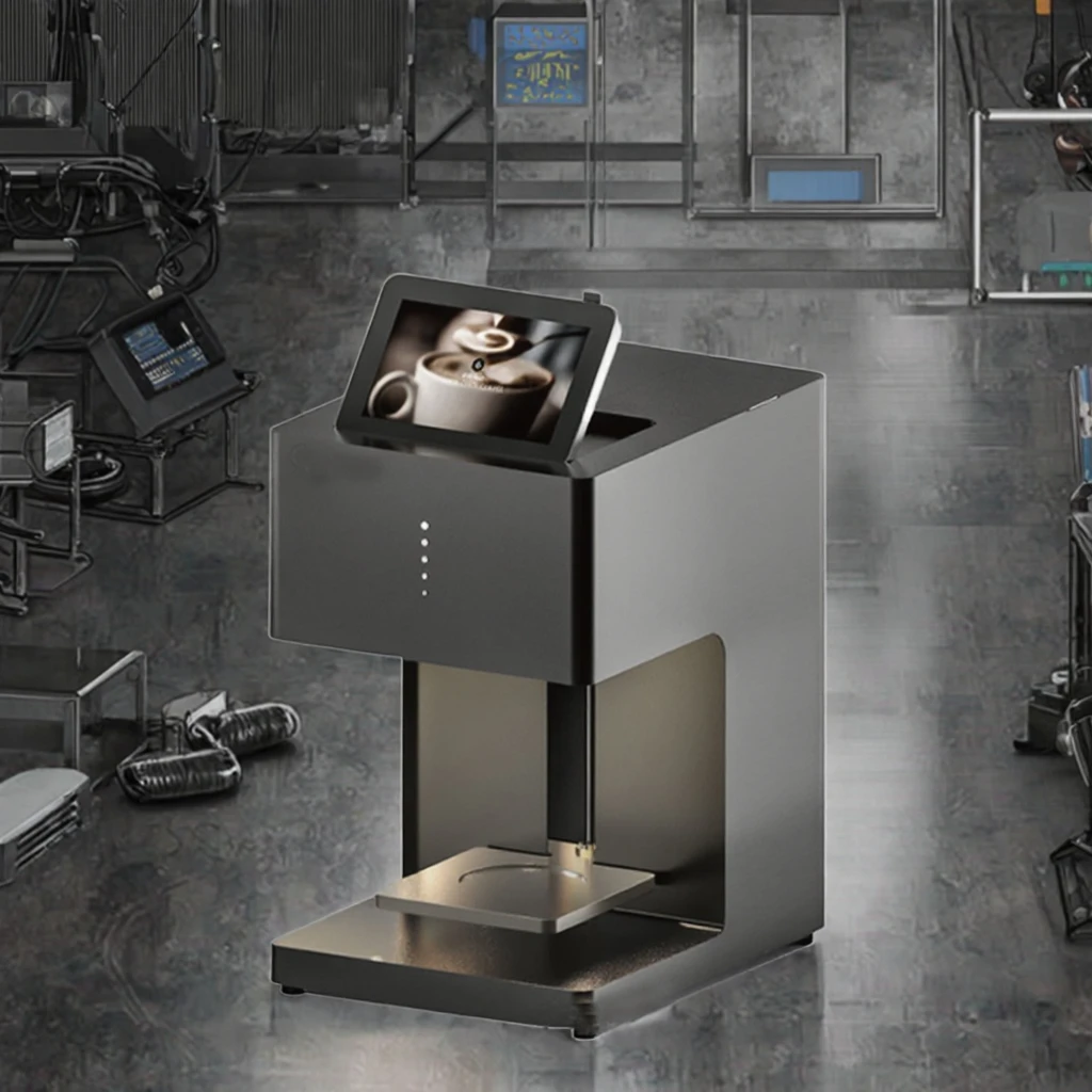 Фото Принтер для кофе и тортов Evebot Selfie Art Latte 3D: струйный принтер для креативной домашней выпечки и кофейного искусства №3