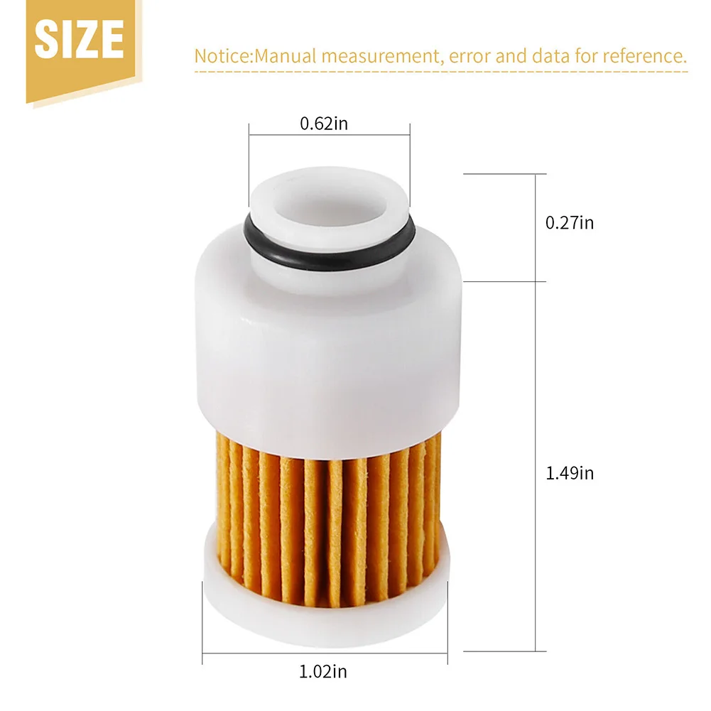 

1PC Fuel Filter For Mercury Yacht Outboard 881540 75-115HP 18-7979 68V-24563-00 Engine Accessories Gasoline Filter ABS Car Parts