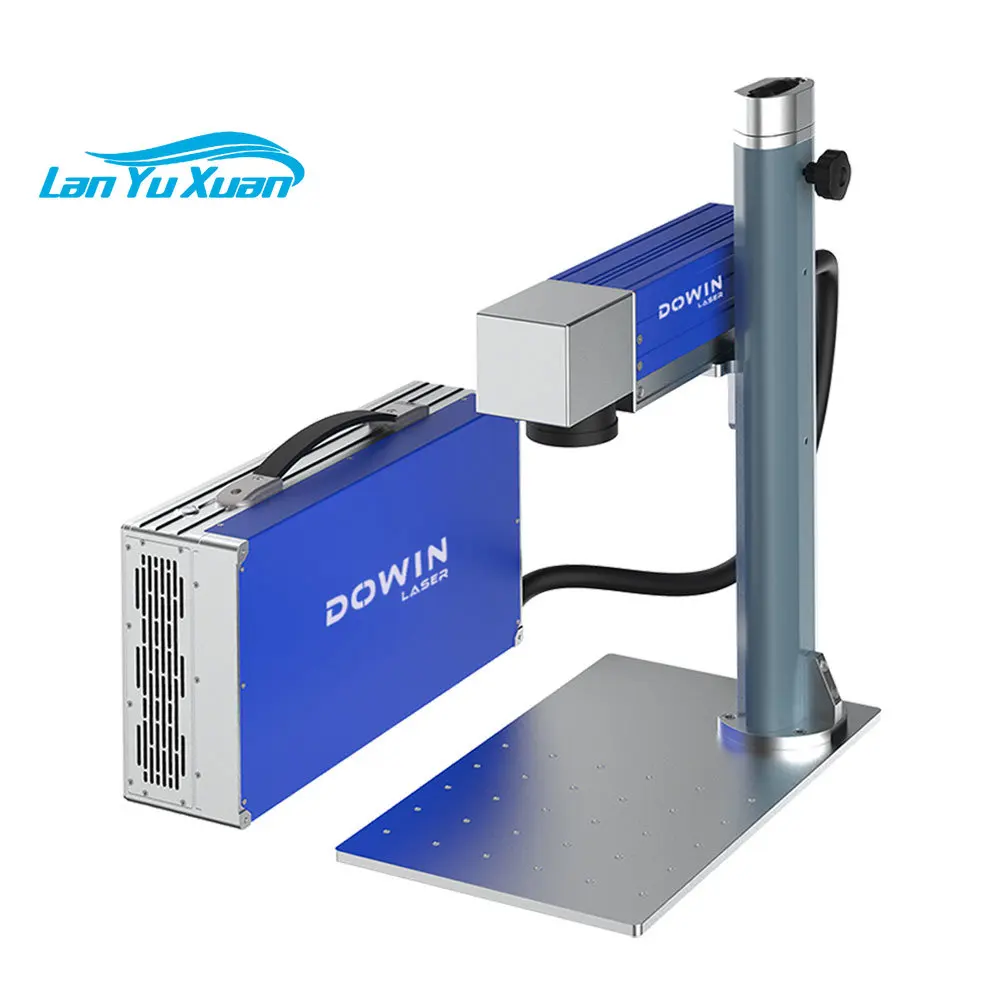 

20W Mini Gold Silver Ring Jewelry Engraver Fiber Nameplate Printer Cutting Small Laser Marking Machine